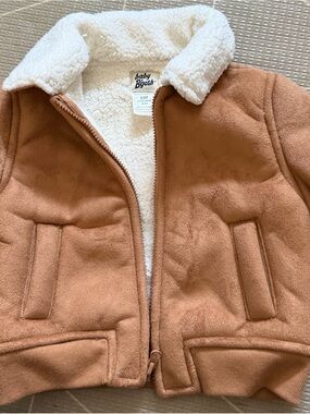 Baby B'gosh Sherpa-Lined Brown Toddler Jacket